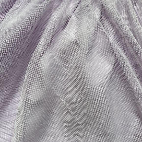 Cat and Jack lavender sequin fairy hem dress tulle skirt asymmetric hem 18M - Picture 7 of 13